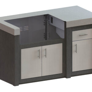 Stoll Outdoor  - 62" Outdoor Kitchen Island - Kitchen