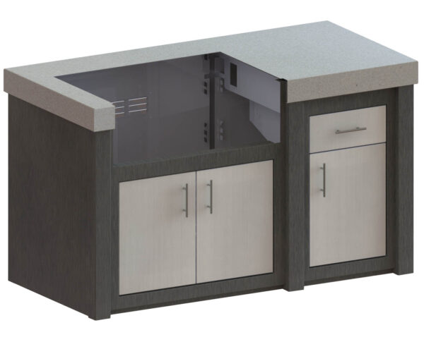 Stoll Outdoor  - 62" Outdoor Kitchen Island - Kitchen