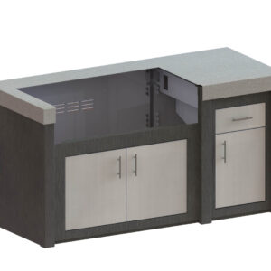 Stoll Outdoor  - 71" Outdoor Kitchen Island - Kitchen