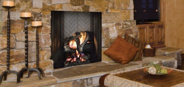 Majestic Ashland Wood-Burning Fireplace - Majestic Wood Fireplace