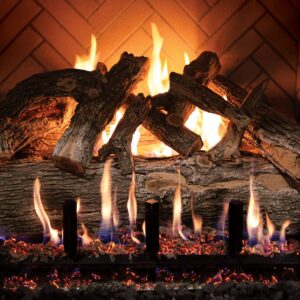 Grand Canyon Gas Logs - Arizona Weathered Oak Jumbo Series - Grand Canyon Gas Logs