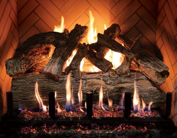 Grand Canyon Gas Logs - Arizona Weathered Oak Jumbo Series - Grand Canyon Gas Logs