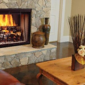 Majestic Designer Series Wood-Burning Fireplace - Majestic Wood Fireplace