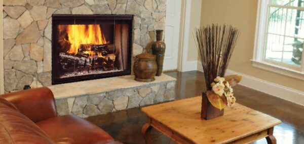 Majestic Designer Series Wood-Burning Fireplace - Majestic Wood Fireplace