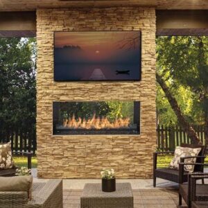 Fire Garden - 6424 Outdoor Linear Gas Fireplaces - Fire Garden Gas Fireplace & Outdoor Fire