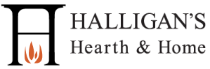 Halligans Hearth and Home Logo