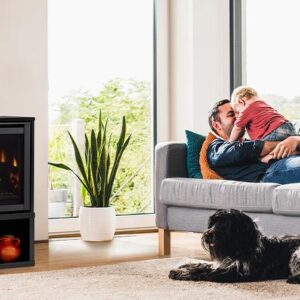 Majestic Ruby Freestanding Gas Fireplace - Majestic Gas Fireplace