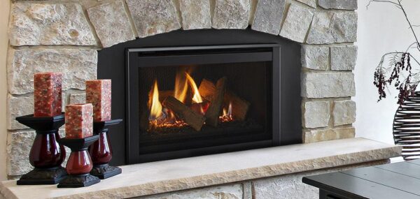 Majestic Ruby Series Direct Vent Gas Fireplace Insert - Majestic Gas Insert