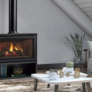 Majestic Trilliant Freestanding Gas Fireplace - Majestic Gas Fireplace