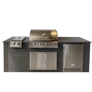 Pro-Fit - 8-Foot Outdoor Kitchen Charcoal / Grigio Piombo - Pro-Fit