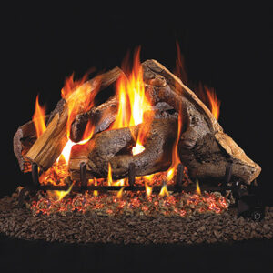 Peterson - Woodstack - Real Fyre Gas Log Set & Burner