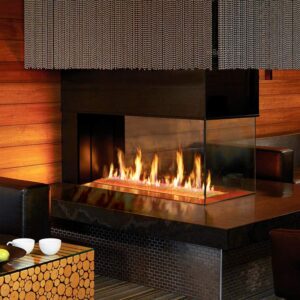 DaVinci Collection - Pier Linear Gas Fireplace - DaVinci Gas Fireplace & Outdoor Fire