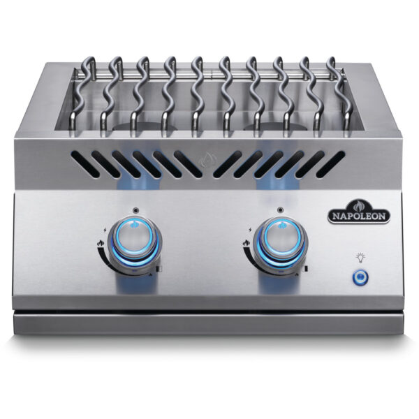 Napoleon - Built-In 700 Series 18" Dual Range Top Burner Natural Gas, Stainless Steel