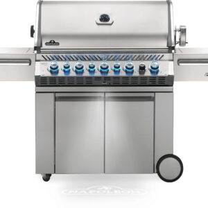 Napoleon - Prestige PRO™ 665 Propane Gas Grill with Infrared Rear and Side Burners, Stainless Steel