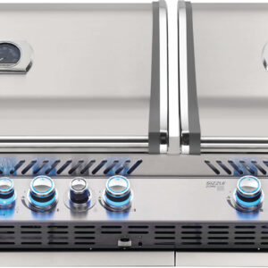 Napoleon - Built-in Prestige PRO™ 825 Natural Gas Grill Head with Infrared Bottom and Rear Burner, Stainless Steel