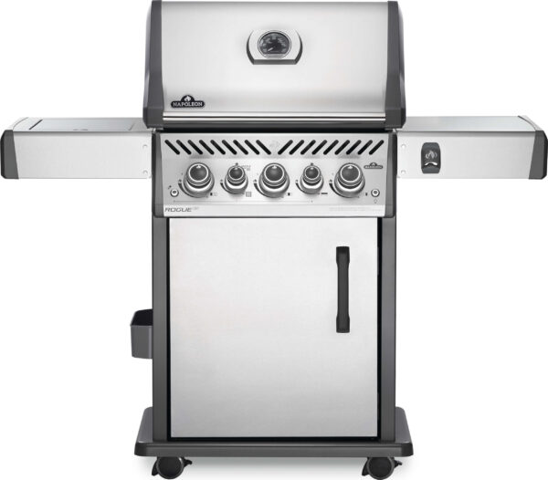 Napoleon - Rogue® SE 425 Natural Gas Grill with Infrared Rear and Side Burners, Stainless Steel