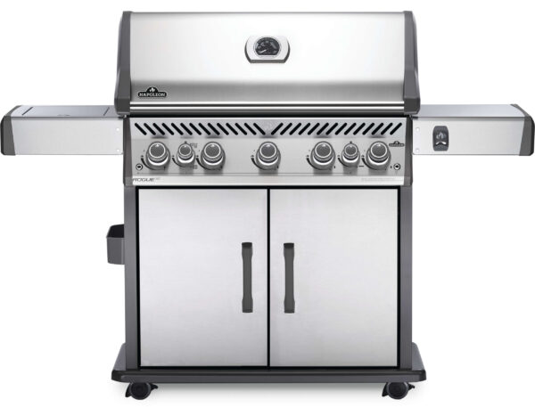 Napoleon - Rogue® SE 625 Natural Gas Grill with Infrared Rear and Side Burners, Stainless Steel