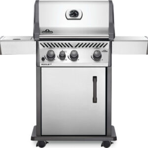 Napoleon - Rogue® XT 425 Natural Gas Grill with Infrared Side Burner, Stainless Steel