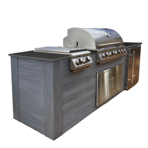 Pro-Fit - 8-Foot Outdoor Kitchen Anchor Grey / Grigio Piombo - Pro-Fit
