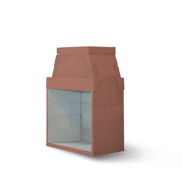 Earthcore - The Maximus Traditional Series - Earthcore Gas Masonry Fireplace Fireplace