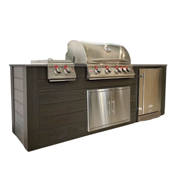 Pro-Fit - 8-Foot Outdoor Kitchen Charcoal / Grigio Piombo - Pro-Fit