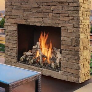 Fire Garden - 4035 Outdoor Traditional Gas Fireplaces - Fire Garden Gas Traditional Fireplace & Outdoor Fire